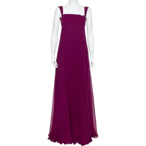 Pre-owned Dresses, female, , Size: S Pre-owned Silk dresses - Yves Saint Laurent Vintage - Modalova