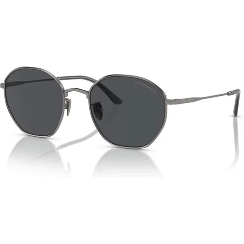 Sunglasses AR 6150 , male, Sizes: 53 MM - Giorgio Armani - Modalova