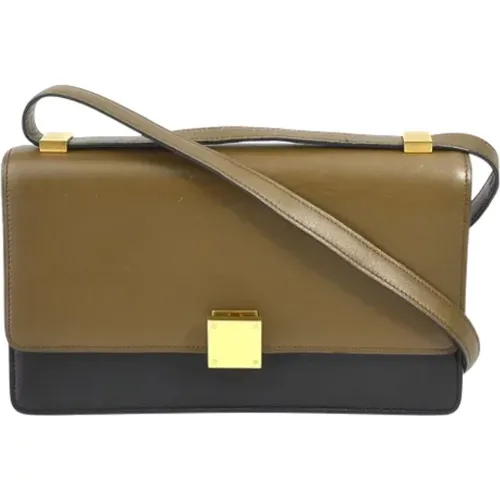 Pre-owned Cross Body Bags, female, , Size: ONE SIZE Pre-owned Leather celine-bags - Celine Vintage - Modalova