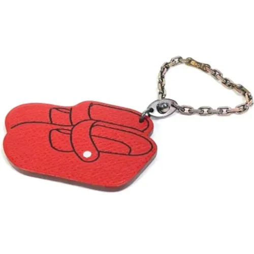 Pre-owned Accessories, female, , Size: ONE SIZE Pre-owned Leather key-holders - Hermès Vintage - Modalova