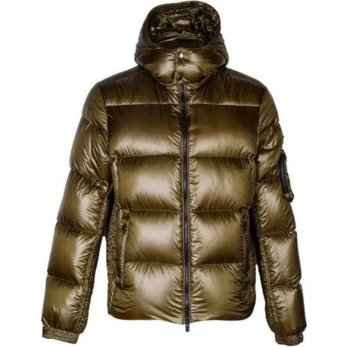 Quilted Waterproof Jacket with Removable Hood , male, Sizes: XL, L, 2XL - Tatras - Modalova