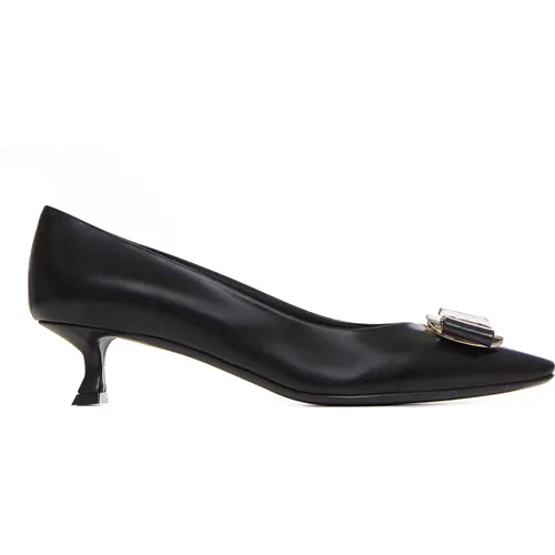 Elegant Heeled Shoes , female, Sizes: 2 1/2 UK, 4 1/2 UK, 5 1/2 UK, 3 1/2 UK, 4 UK - Salvatore Ferragamo - Modalova