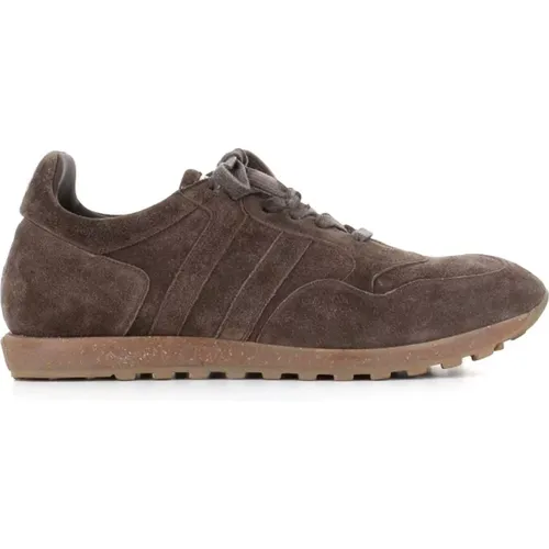 Suede Sneakers with Removable Insole , male, Sizes: 8 UK - Alberto Fasciani - Modalova