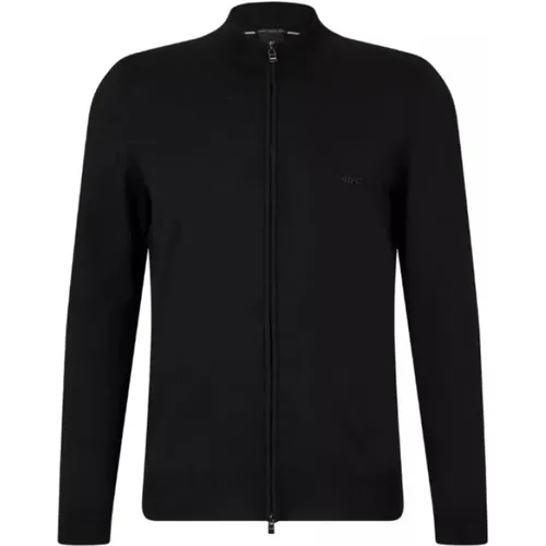 Sweatshirt mit Reißverschluss , Herren, Größe: M - Hugo Boss - Modalova