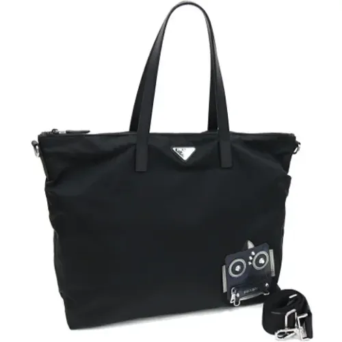 Pre-owned Tote Bags, female, , Size: ONE SIZE Pre-owned Leather prada-bags - Prada Vintage - Modalova