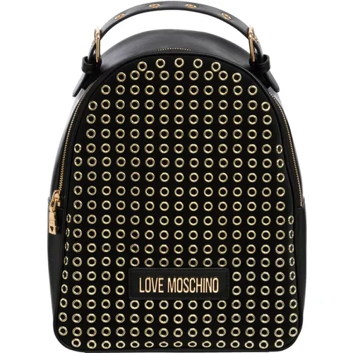 Studded Zip Rucksack Love Moschino - Love Moschino - Modalova