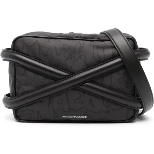 Harness Bag with Logo Detail , male, Sizes: ONE SIZE - alexander mcqueen - Modalova