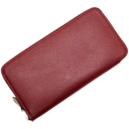 Pre-owned Wallets, female, , Size: ONE SIZE Pre-owned Leather wallets - Hermès Vintage - Modalova