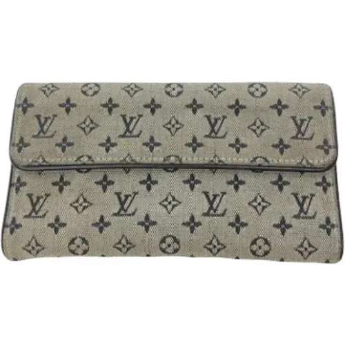 Pre-owned Canvas wallets , female, Sizes: ONE SIZE - Louis Vuitton Vintage - Modalova