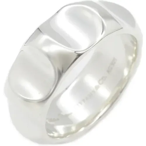 Pre-owned Jewellery, male, , Size: ONE SIZE Pre-owned Silver rings - Tiffany & Co. Pre-owned - Modalova