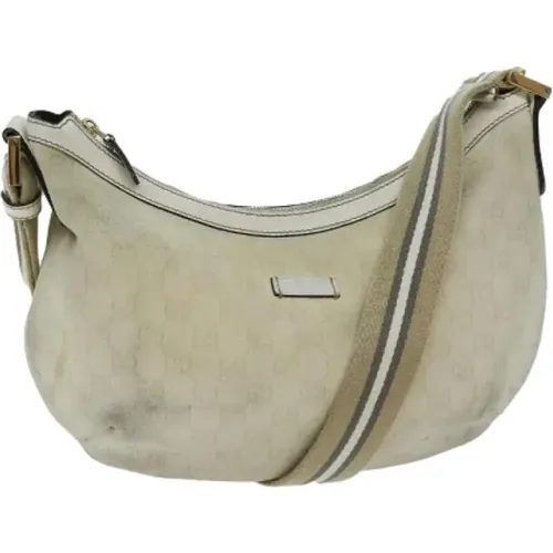 Pre-owned Cross Body Bags, female, , Size: ONE SIZE Pre-owned Canvas gucci-bags - Gucci Vintage - Modalova