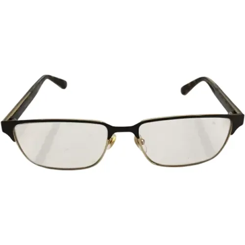 Pre-owned gold metal Gucci glasses , female, Sizes: ONE SIZE - Gucci Vintage - Modalova
