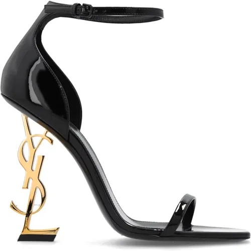 ‘Opyum’ heeled sandals , female, Sizes: 7 UK - Saint Laurent - Modalova