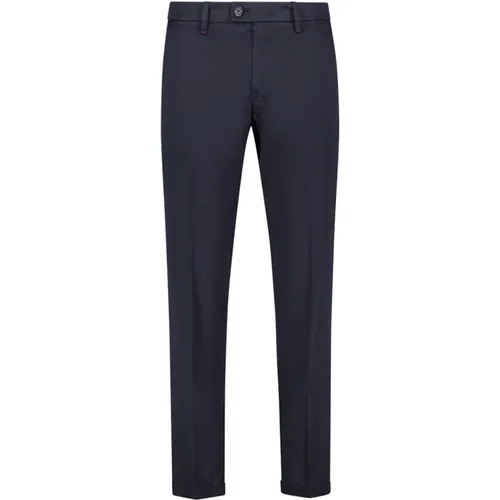 Mens Chinos with Turn-Up Hem , male, Sizes: W33, W32, W35, W38, W31 - Re-Hash - Modalova