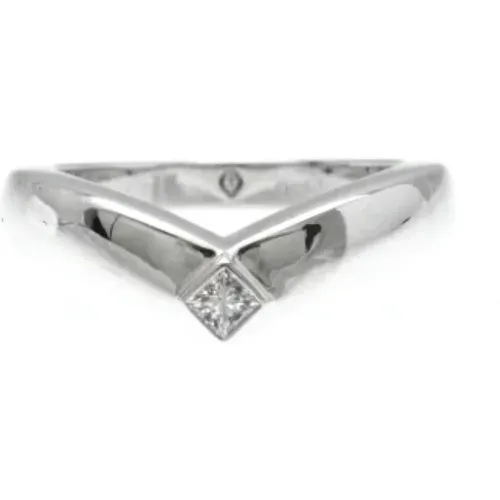 Pre-owned Jewellery, female, , Size: ONE SIZE Pre-owned White Gold rings - Cartier Vintage - Modalova