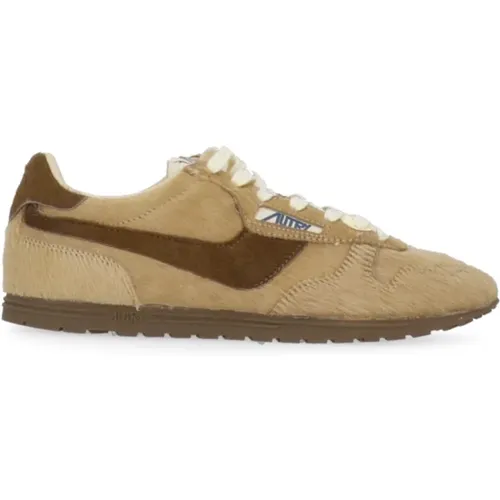 Sneakers, female, , Size: 6 US Leather Sneakers with Logo Details - Autry - Modalova