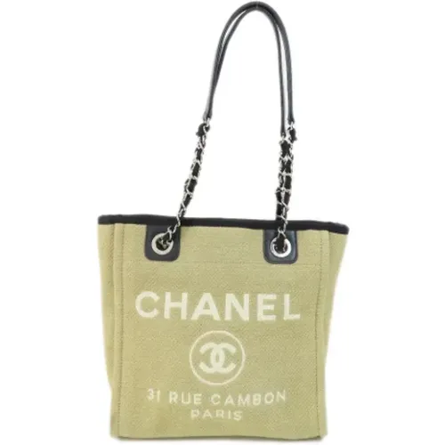 Pre-owned Canvas totes , female, Sizes: ONE SIZE - Chanel Vintage - Modalova