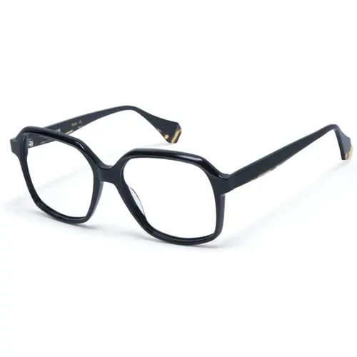 Schwarze Optische Brille für den Alltag , Damen, Größe: 53 MM - Gigi Studios - Modalova