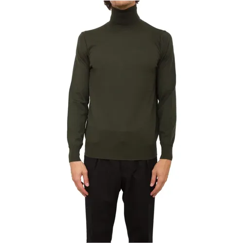 Turtlenecks, male, , Size: XL Turtleneck Sweater - Paolo Pecora - Modalova