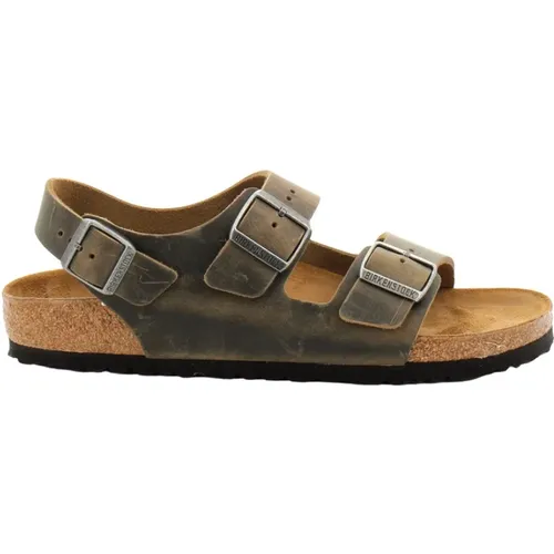 Flat Sandals , male, Sizes: 8 UK - Birkenstock - Modalova