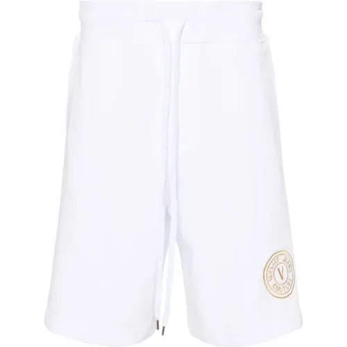 Mens Clothing Shorts Ss24 , male, Sizes: L - Versace Jeans Couture - Modalova