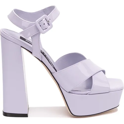 Elegant Wisteria Sandals , female, Sizes: 6 UK, 4 1/2 UK, 7 UK, 3 1/2 UK, 4 UK, 5 UK, 3 UK - Sergio Rossi - Modalova