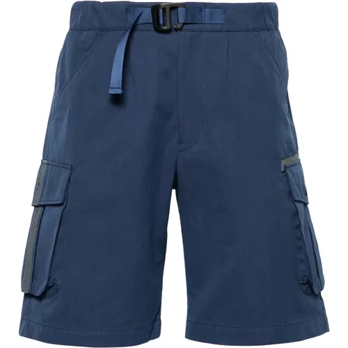 Stretch cotton cargo shorts , male, Sizes: M, XL - Sease - Modalova