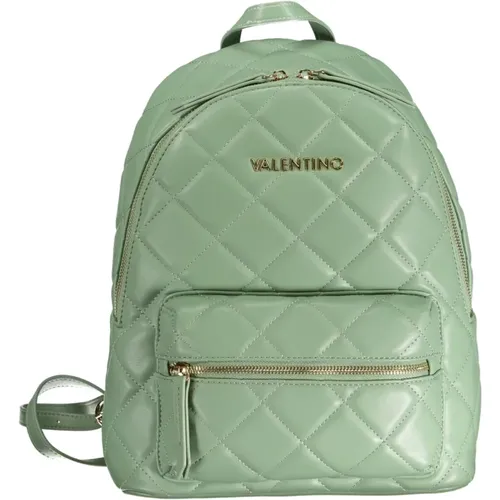 Backpack with Zip Closure and Contrast Details , female, Sizes: ONE SIZE - Valentino by Mario Valentino - Modalova