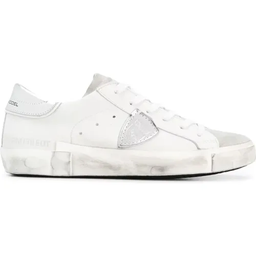 Stylische Damensneakers , Damen, Größe: 37 EU - Philippe Model - Modalova