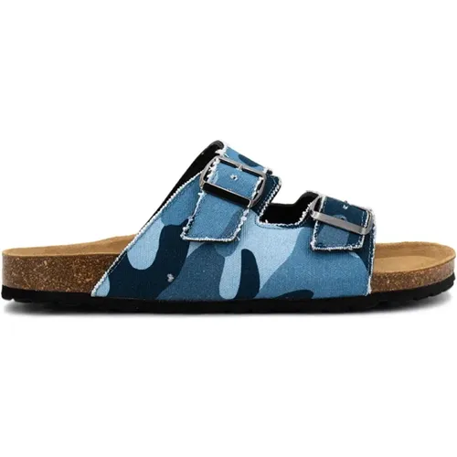 Sandalen mit Kork-Innensohle und Gummisohle , Herren, Größe: 41 EU - MC2 Saint Barth - Modalova