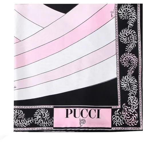 Iride-struzzo Print Schal - EMILIO PUCCI - Modalova