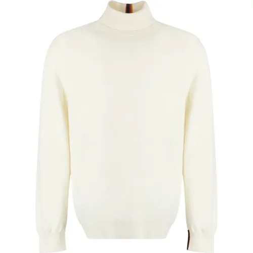 Cashmere Turtleneck Sweater , Herren, Größe: L - PS By Paul Smith - Modalova