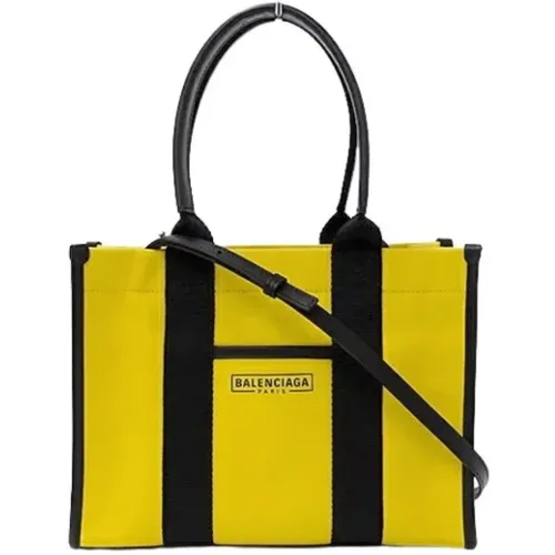 Pre-owned Tote Bags, female, , Size: ONE SIZE Pre-owned Canvas balenciaga-bags - Balenciaga Vintage - Modalova