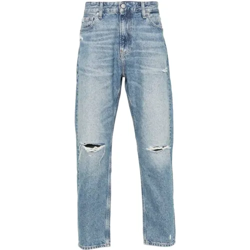 Blaue Ss24 Herren Jeans - Calvin Klein Jeans - Modalova