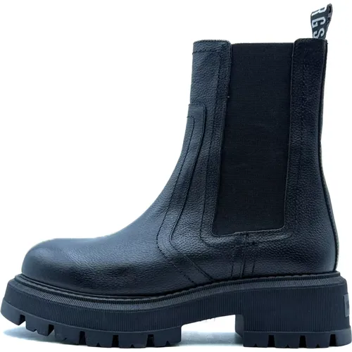 Schwarze Stiefel 25019 Kollektion Herbst Winter 2024/2025 , Damen, Größe: 39 EU - Bikkembergs - Modalova