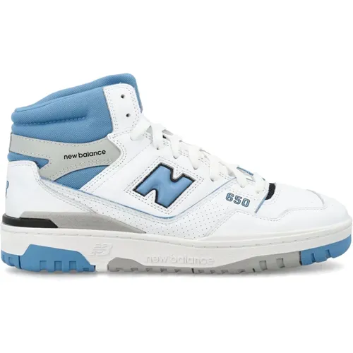 Light Blue High-Top Sneakers , male, Sizes: 3 1/2 UK - New Balance - Modalova