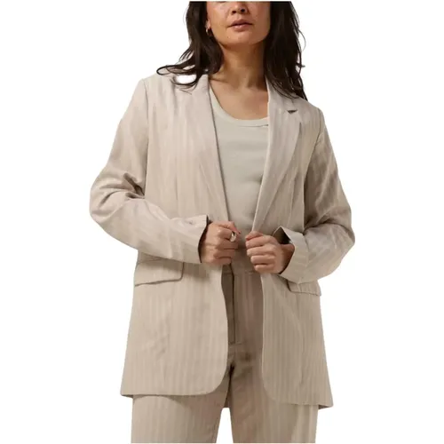 Klassischer Higgymw Blazer in Sand - My Essential Wardrobe - Modalova