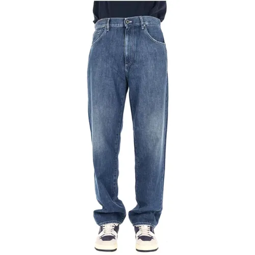 Loose-fit Jeans, male, , Size: W31 Rap Fit Denim Jeans - PT Torino - Modalova
