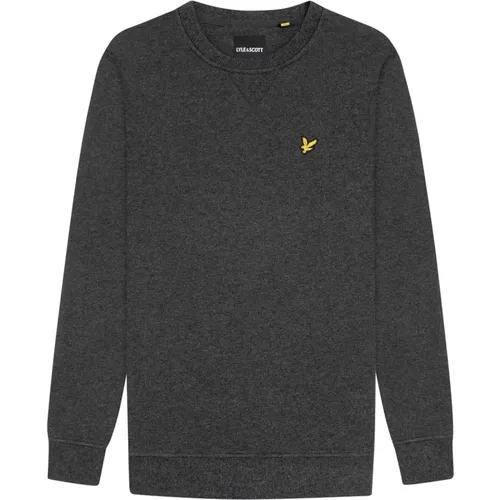 Klassischer Crew Neck Sweatshirt , Herren, Größe: L - Lyle & Scott - Modalova