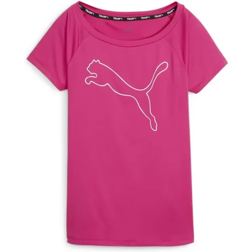 T-Shirt , Damen, Größe: S - Puma - Modalova