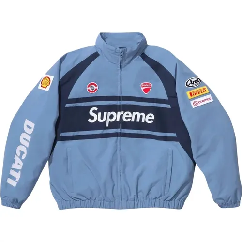 Limited Edition Track Jacket Light , male, Sizes: S, XL, L, 2XL, M - Supreme - Modalova