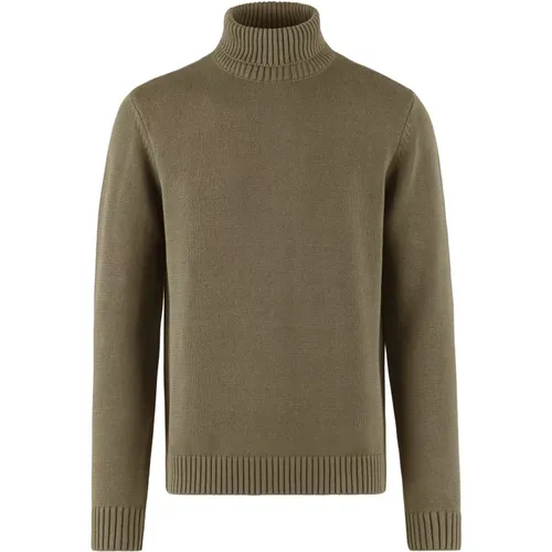 Turtlenecks, male, , Size: 3XL Warm Cotton Turtleneck for Men - BomBoogie - Modalova