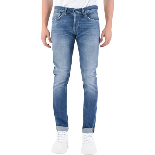 Slim-fit Jeans , male, Sizes: W35, W34, W33, W36, W32, W30 - Dondup - Modalova