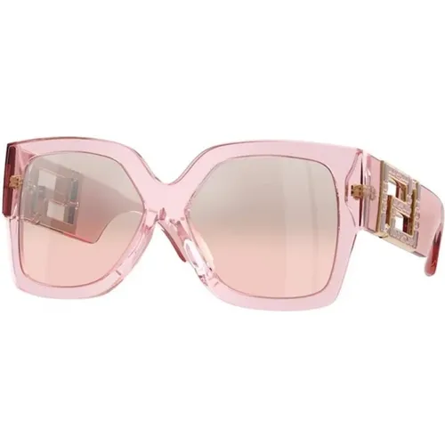 Mirror Sunglasses , female, Sizes: 59 MM - Versace - Modalova