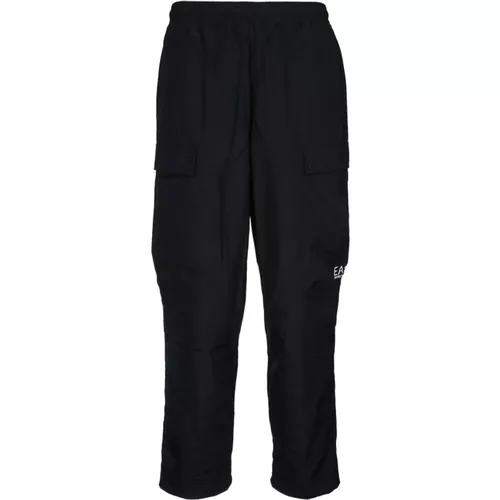 Lässige Herrenhose , Herren, Größe: L - Emporio Armani EA7 - Modalova