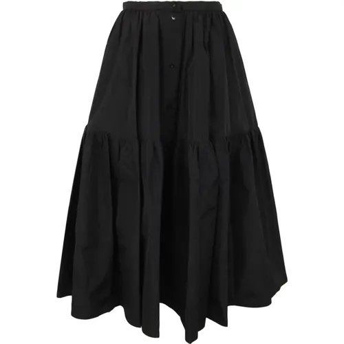 Maxi Volume Buttones Skirt , female, Sizes: XS - Patou - Modalova