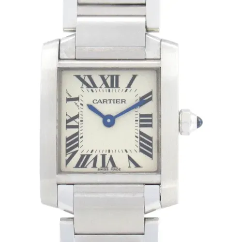 Pre-owned Watches, female, , Size: ONE SIZE Pre-owned Metal watches - Cartier Vintage - Modalova