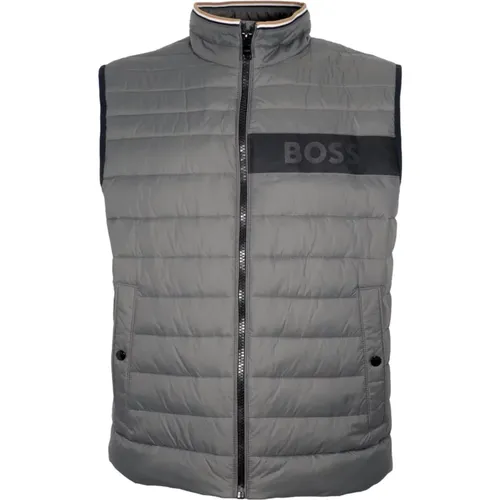 Insulated Vest with Water-Repellent Coating , male, Sizes: 2XL, L - Hugo Boss - Modalova