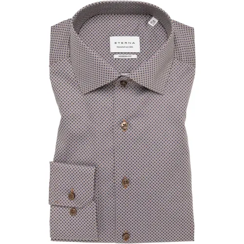 Stylish Shirt , male, Sizes: L, 8XL, M - Eterna - Modalova