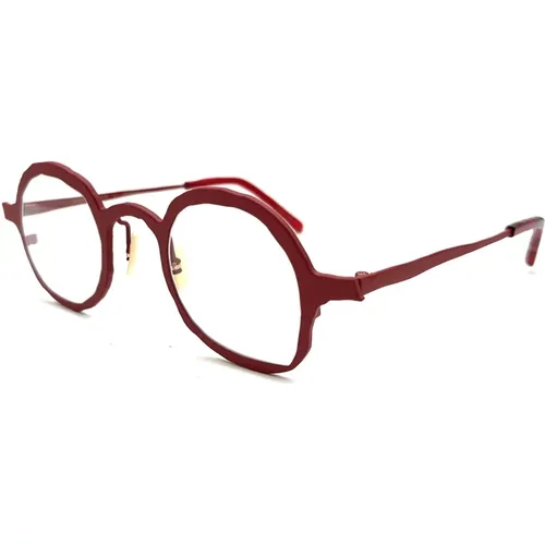 Glasses, female, , Size: 43 MM Optical Frames for Women - Masahiromaruyama - Modalova